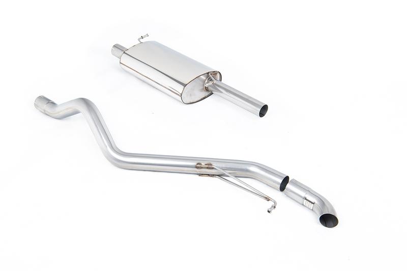 Milltek Resonated (Quieter) DPF-Back Exhaust System with Discrete Outlet photo