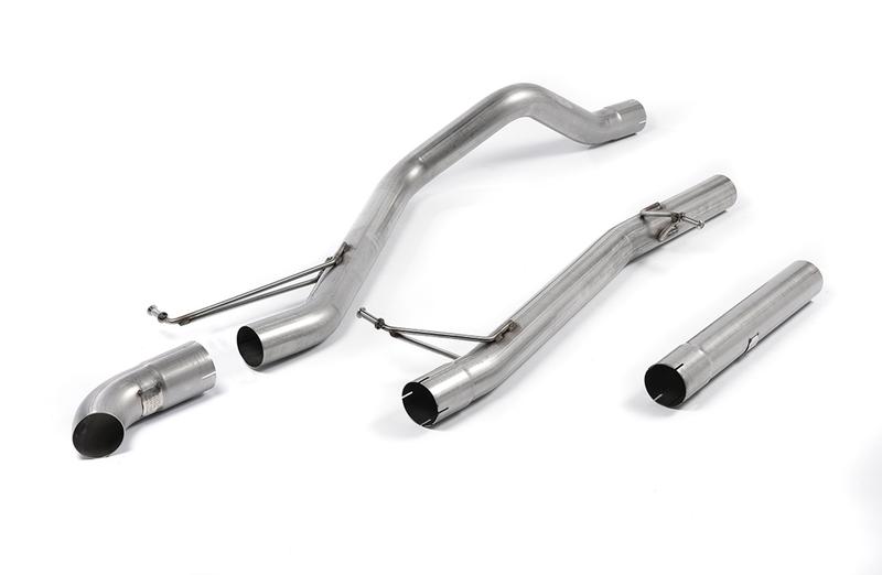 Milltek Non-Resonated (Louder) DPF-Back Exhaust System with Discrete Outlet photo