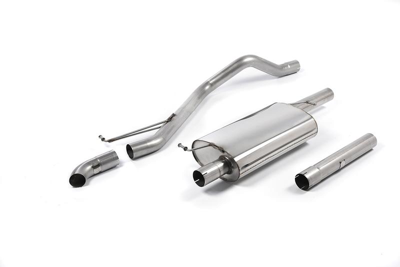 Milltek Resonated (Quieter) DPF-Back Exhaust System with Discrete Outlet photo