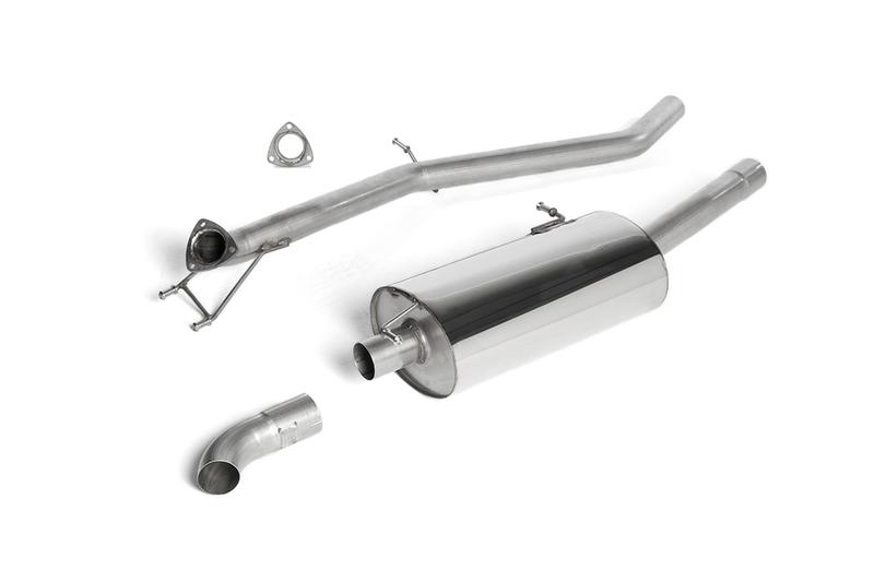 Milltek Cat-Back Exhaust System with Discrete Tailpipe (Exits in OE Position) photo