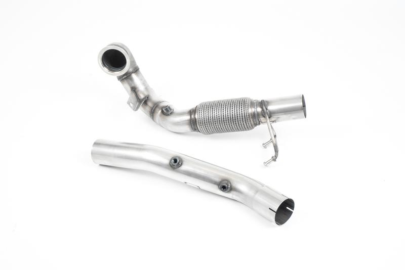 Milltek Seat Leon Cupra/Skoda Octavia vRS/VW MK7.5 GTI - Cast Downpipe with GPF/OPF & Catalyst Delete (For Milltek Catback Only) photo
