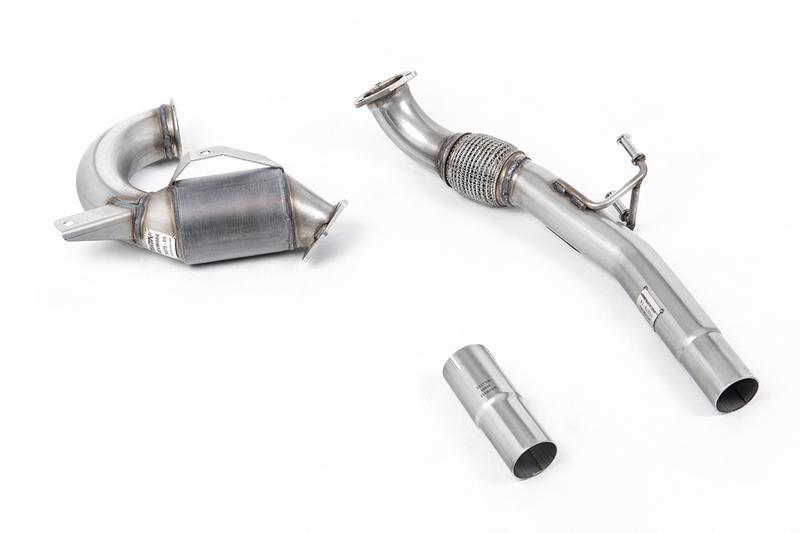 Milltek VW Up GTI 115ps & 1.0TSI 90ps - Hi Flow Sports Cat & Downpipe - For Milltek Cat Back photo
