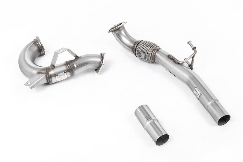 Milltek VW Up GTI 115ps & 1.0TSI 90ps - Large Bore Downpipe & De-Cat - For Milltek Cat Back photo