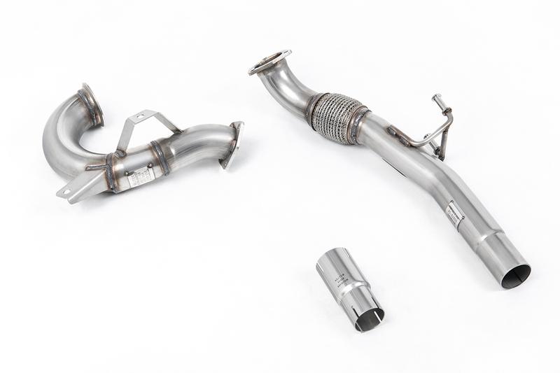 Milltek VW Up GTI 115ps & 1.0TSI 90ps - Large Bore Downpipe & De-Cat - For OE Cat-Back photo