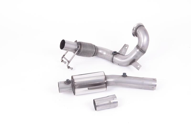 Milltek VW Polo GTI 2.0 TSI (AW - 5 Door/Pre Facelift/GPF Models) - Resonated (Quieter) Downpipe & De-Cat - For Milltek Cat-Back photo