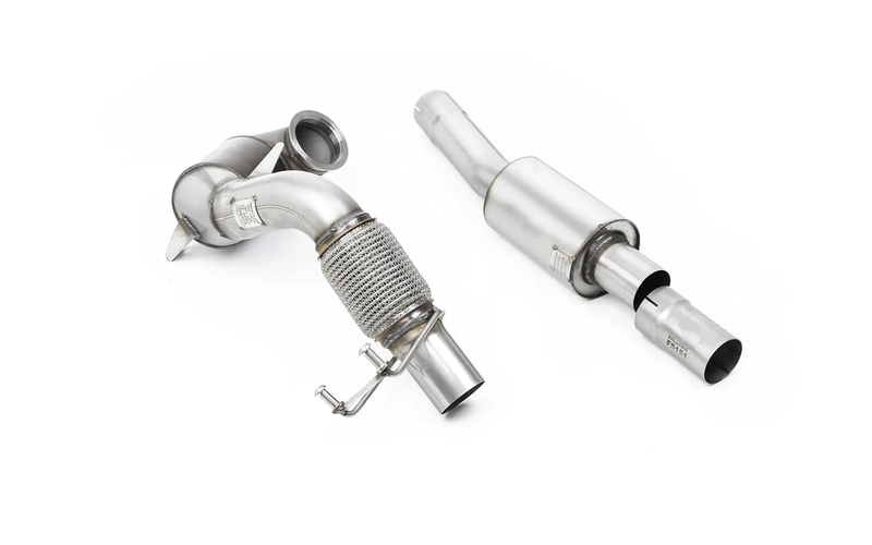 Milltek VW Polo GTI 2.0 TSI (AW - 5 Door/Non GPF Models) - Resonated Downpipe and Race Cat for Milltek Cat Back photo