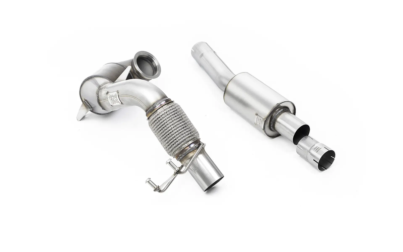 Milltek VW Polo GTI 2.0 TSI (AW - 5 Door/Non GPF Models) - Resonated Downpipe and Race Cat for OE Cat Back photo
