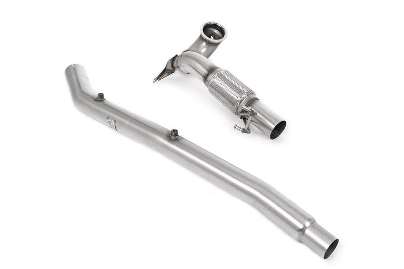 Milltek Large Bore Downpipe and De-Cat - For OE Cat-Back (Audi/VW/Seat) photo