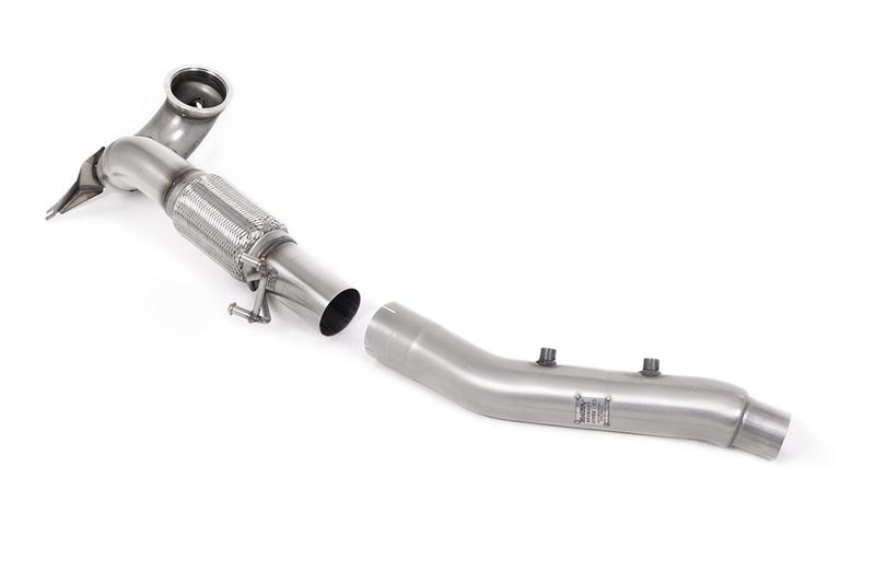 Milltek Large Bore Downpipe and De-Cat - For OE System (Seat/Skoda/VW) photo