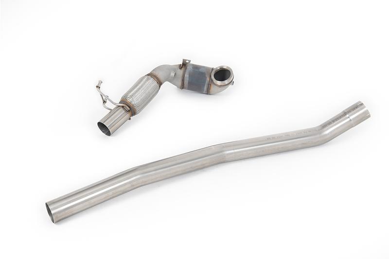 Milltek Large-bore Downpipe and Hi-Flow Sports Cat (VW Golf R Mk7) (For Milltek Cat-Back) photo
