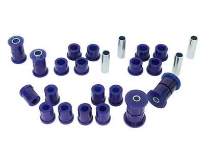 SuperPro Front & Rear Leaf Spring Bushing Kit (Daihatsu Rocky/Fourtrak F70&ndash;F80 1984&ndash;1993)