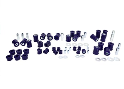 KIT5127ADJK Front & Rear Suspension Bush Kit (with alignment adjustment) KIT5127ADJK Front & Rear Suspension Bush Kit (with alignment adjustment)