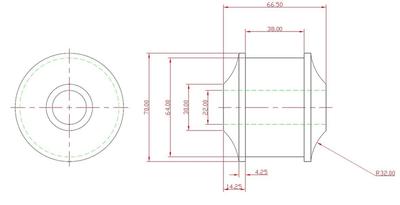 SPF5342K Trailing Arm Front Bush Kit