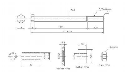 TRC4052 Anti-Roll Bar Link TRC4052 Anti-Roll Bar Link