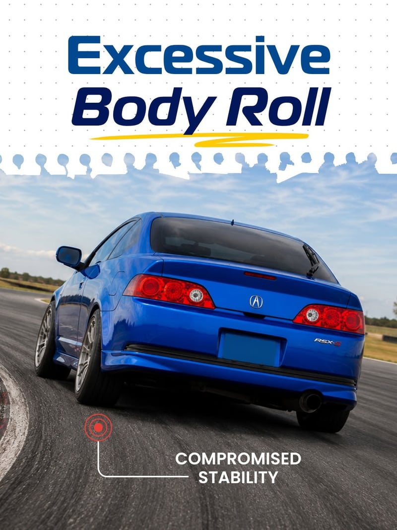 Excessive body roll